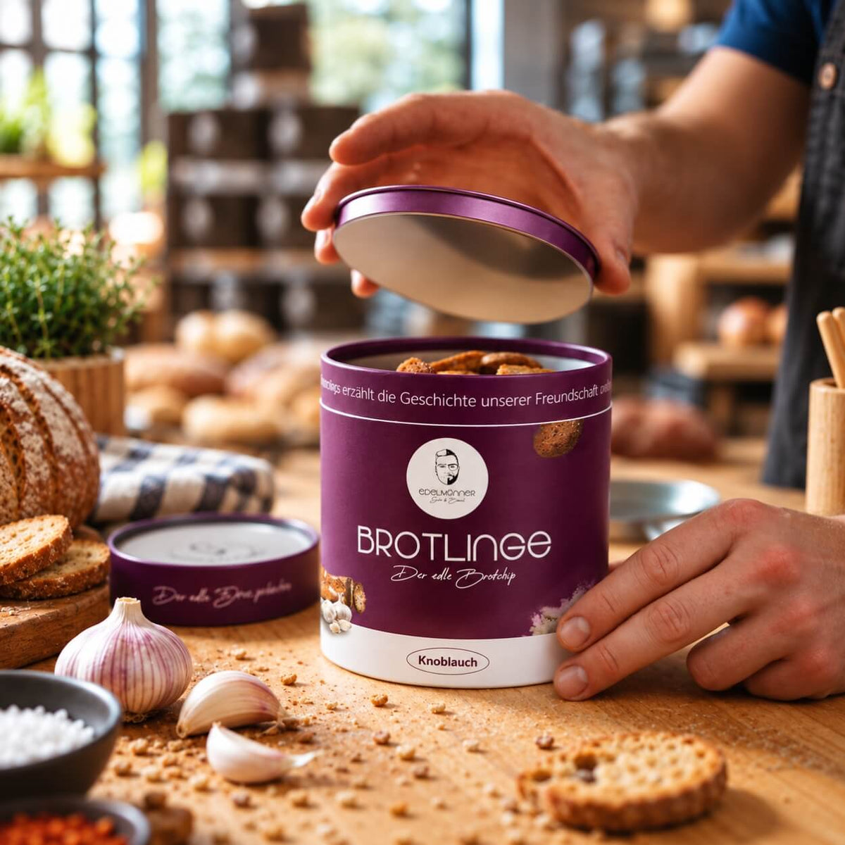 Brotlinge Knoblauch