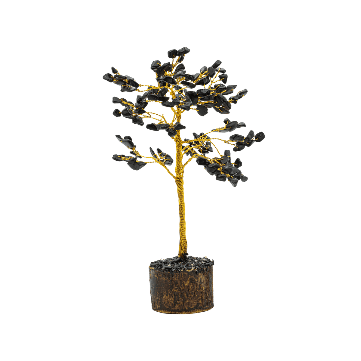 Edelsteinbaum schwarzer Achat