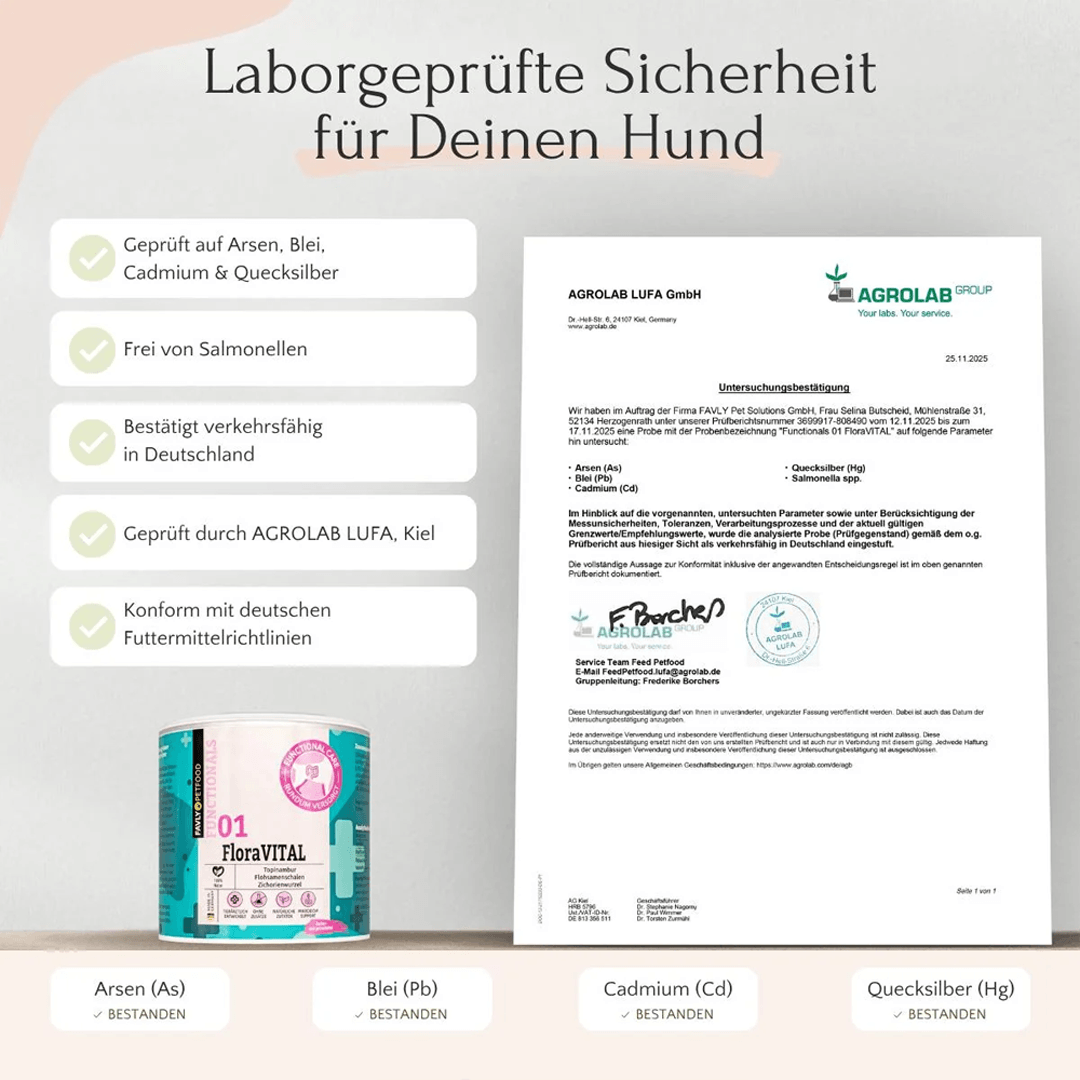 FloraVital Pulver für Hunde