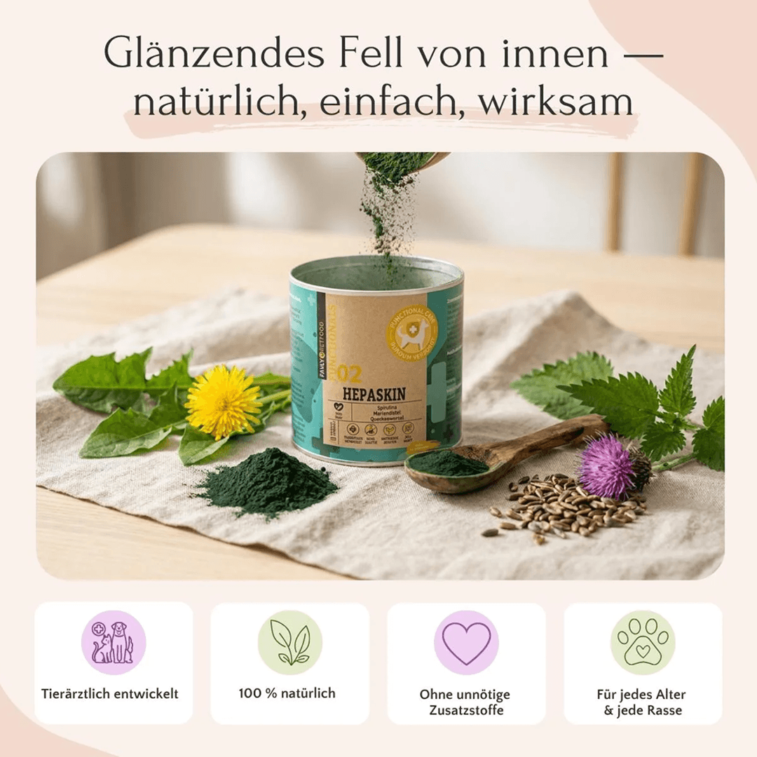 HepaSkin Pulver für Hunde