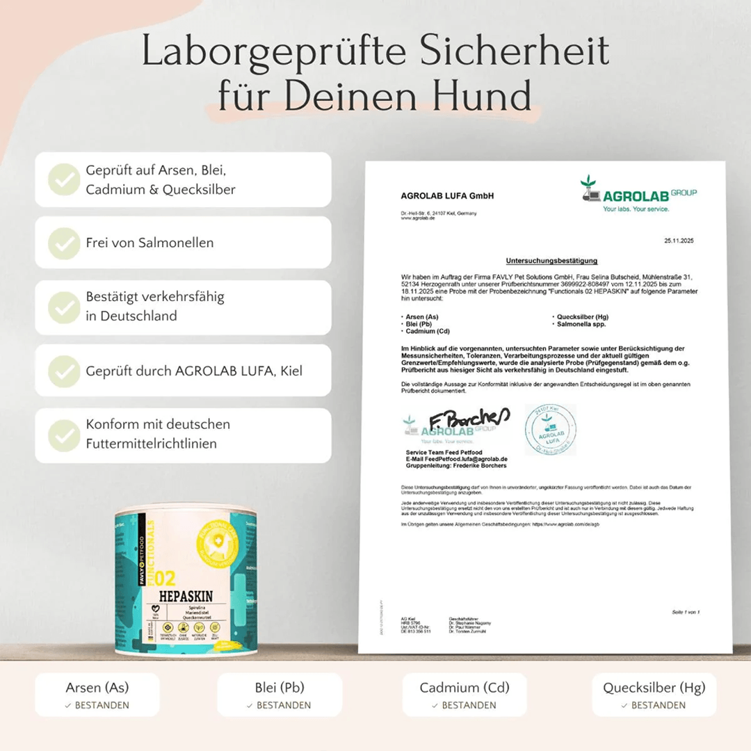 HepaSkin Pulver für Hunde