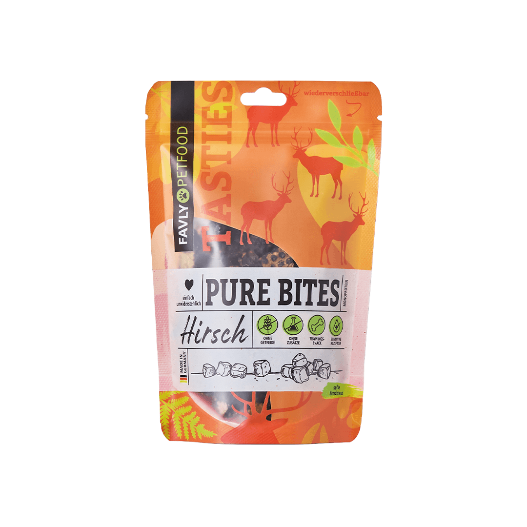PURE Bites Hirsch für Hunde