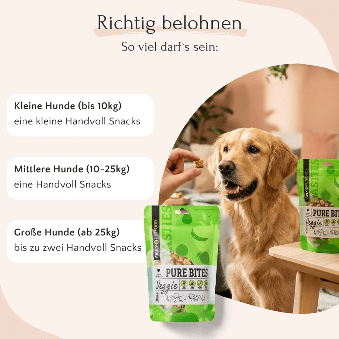 PURE Bites Veggie für Hunde