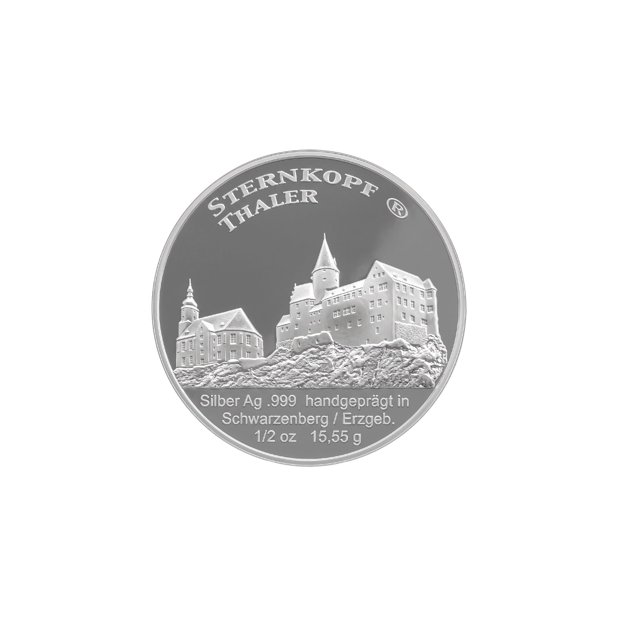 Feinsilbermedaille mit dem Lebensbaum