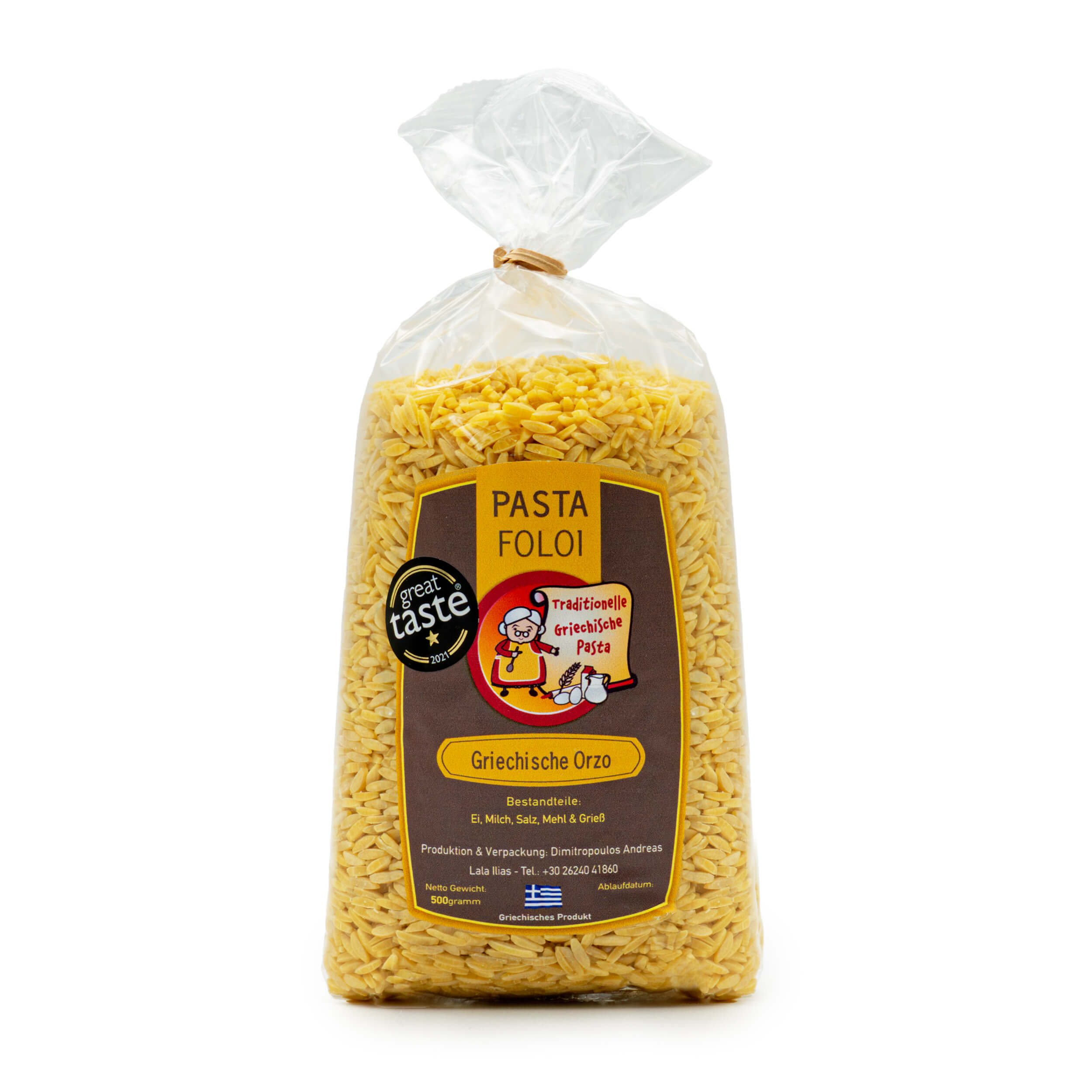 Pasta Foloi Orzo