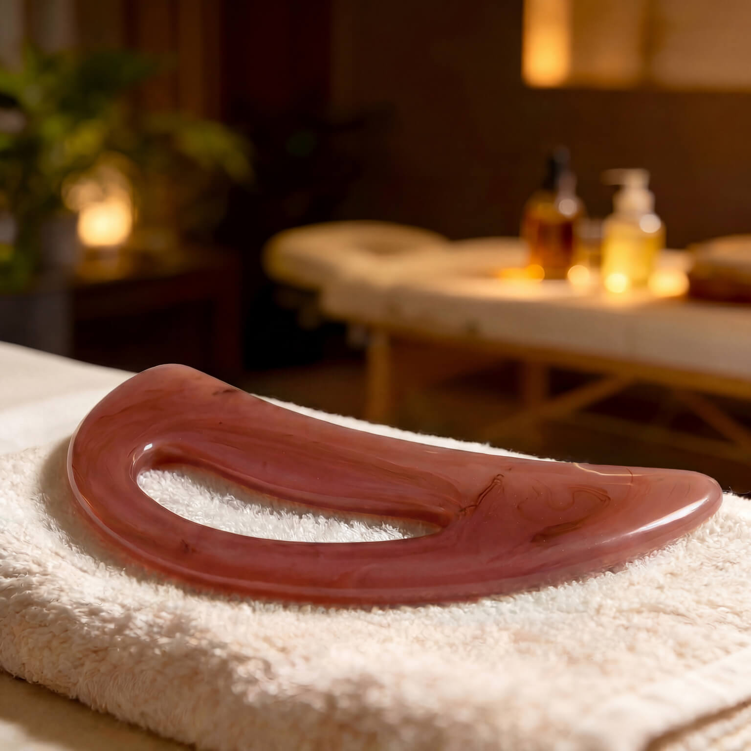 Gua sha Ganzkörpermassage-Werkzeug aus Harz