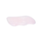 Gua sha Massagestein Rosenquarz wellig