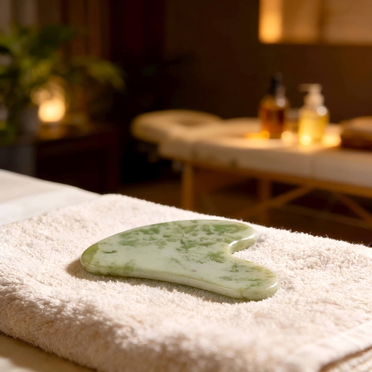Gua sha Massagestein Xinyi Jade