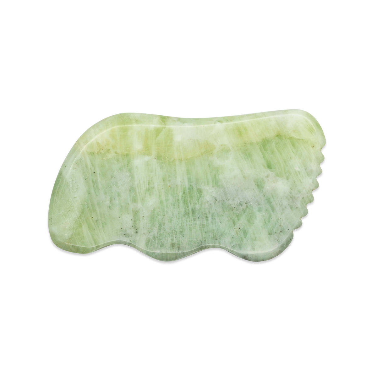 Gua sha Massagestein Xinyi Jade wellig