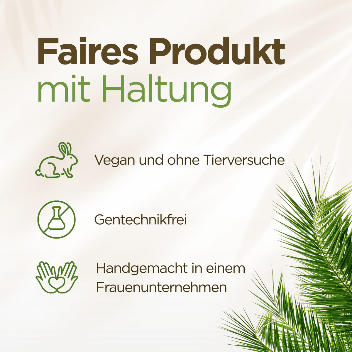 Holy Lama Kurkuma Seife im Palmblatt