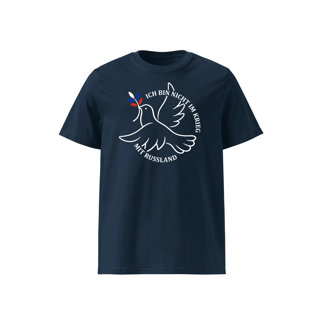 T-Shirt „Ich bin nicht im Krieg mit Russland“