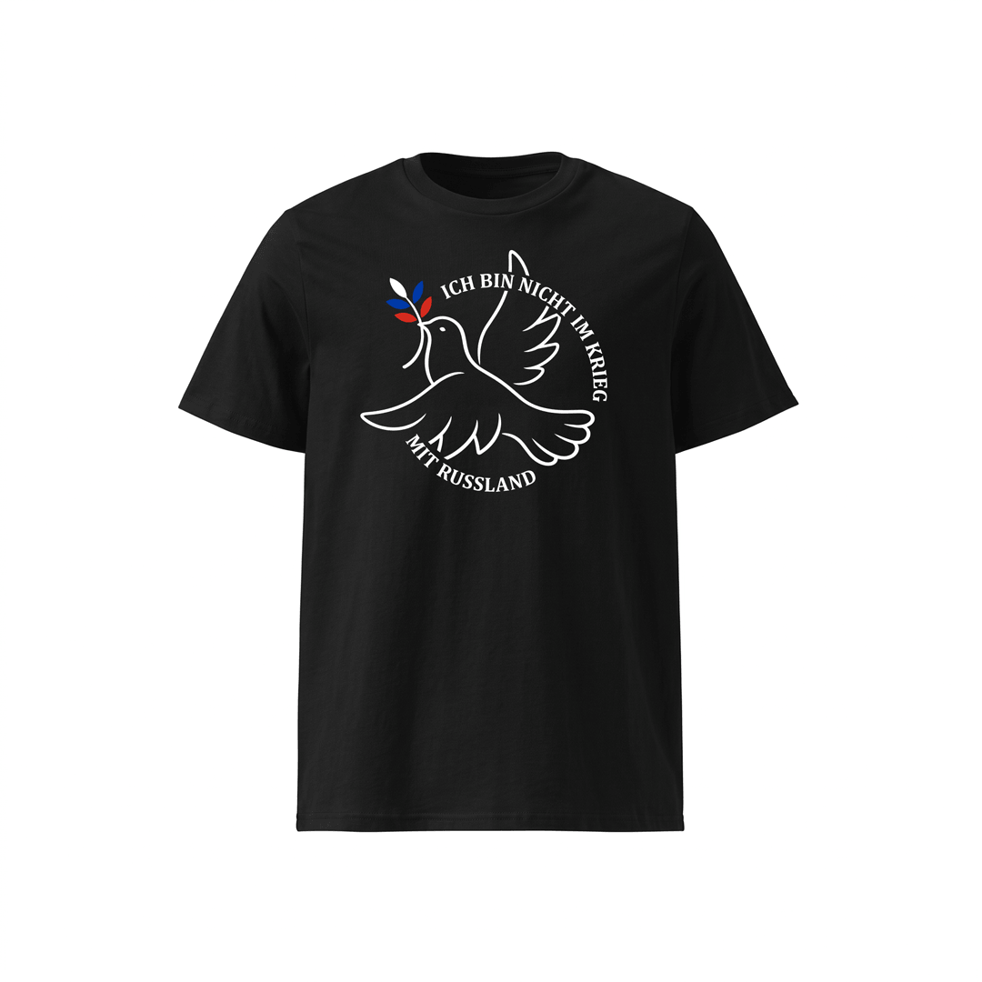T-Shirt „Ich bin nicht im Krieg mit Russland“