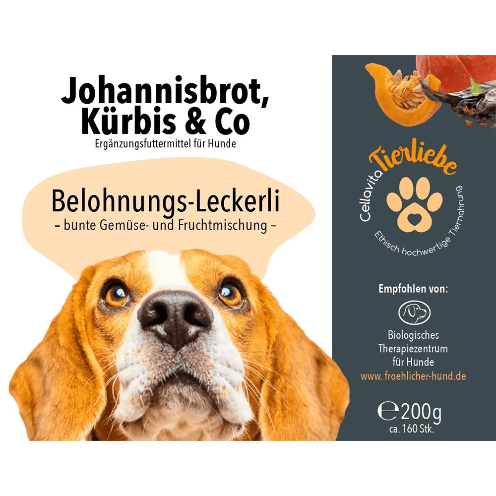 Johannisbrot, Kürbis & Co Leckerlis für Hunde