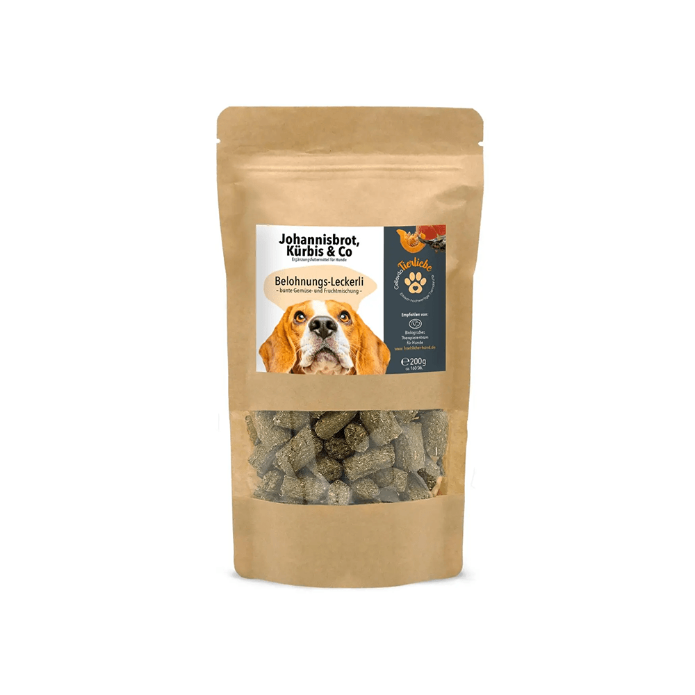 Johannisbrot, Kürbis & Co Leckerlis für Hunde