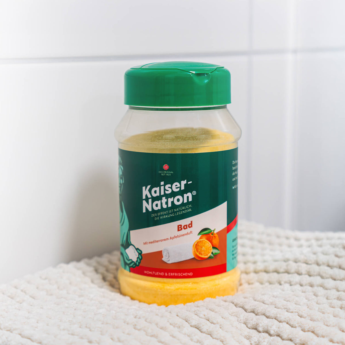 Kaiser Natron Bad mit Apfelsinenduft