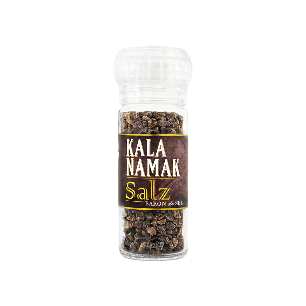 Kala Namak Schwarzsalz Keramikmühle