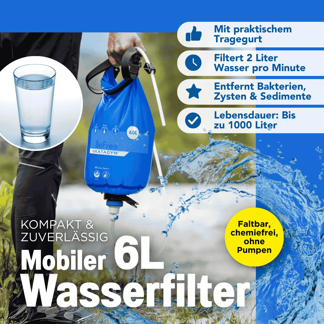Katadyn BeFree Gravity 6L Wasserfilter
