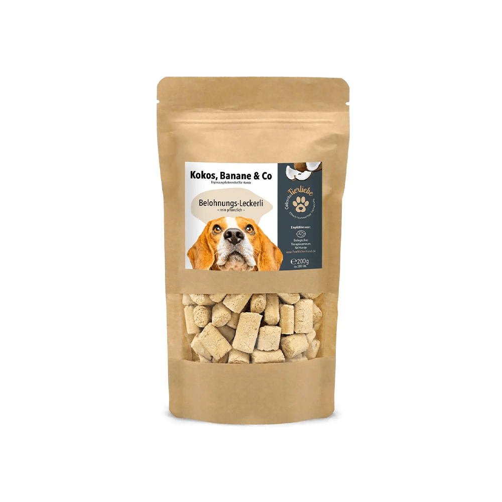Kokos, Banane & Co Leckerlis für Hunde