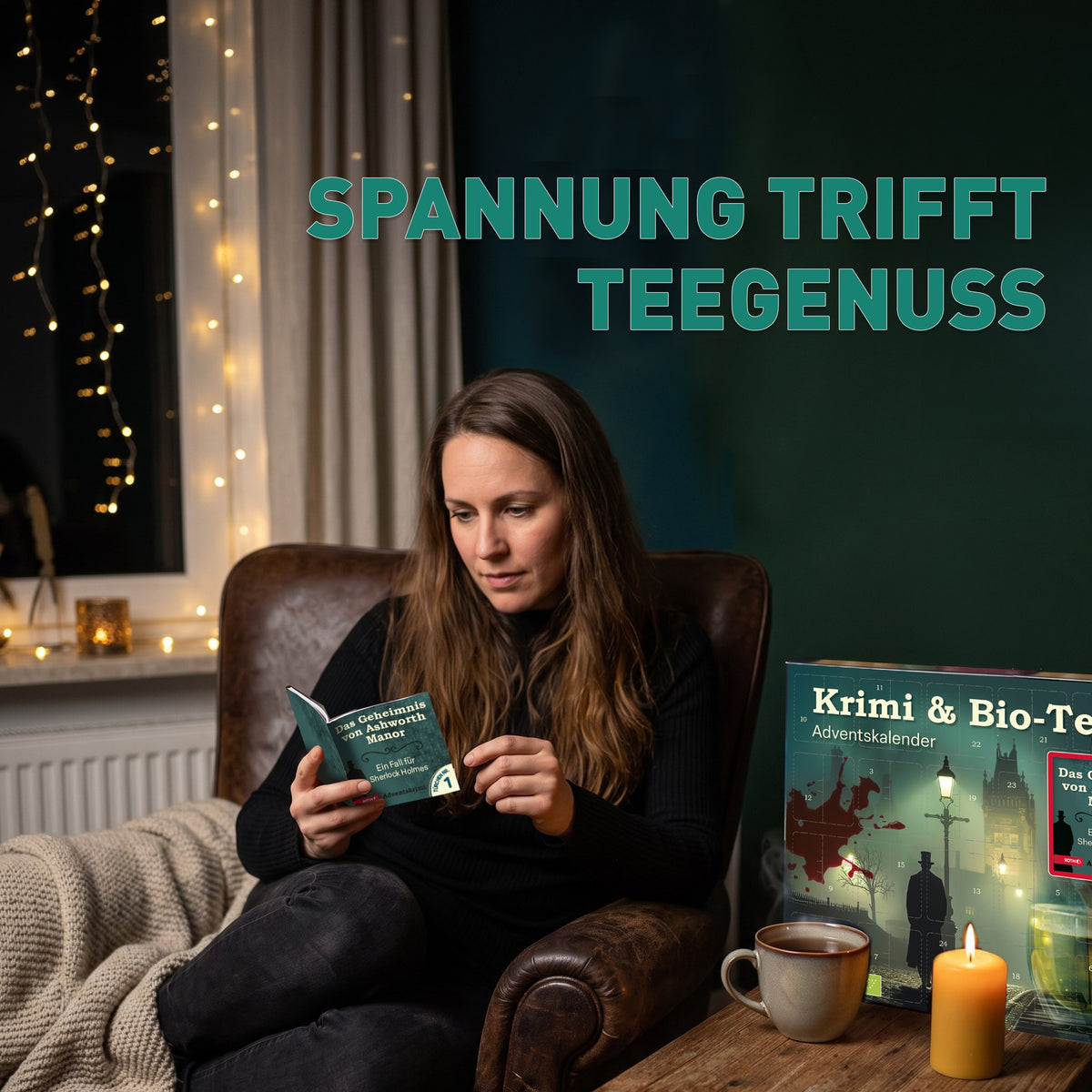Krimi und Bio Tee Adventskalender