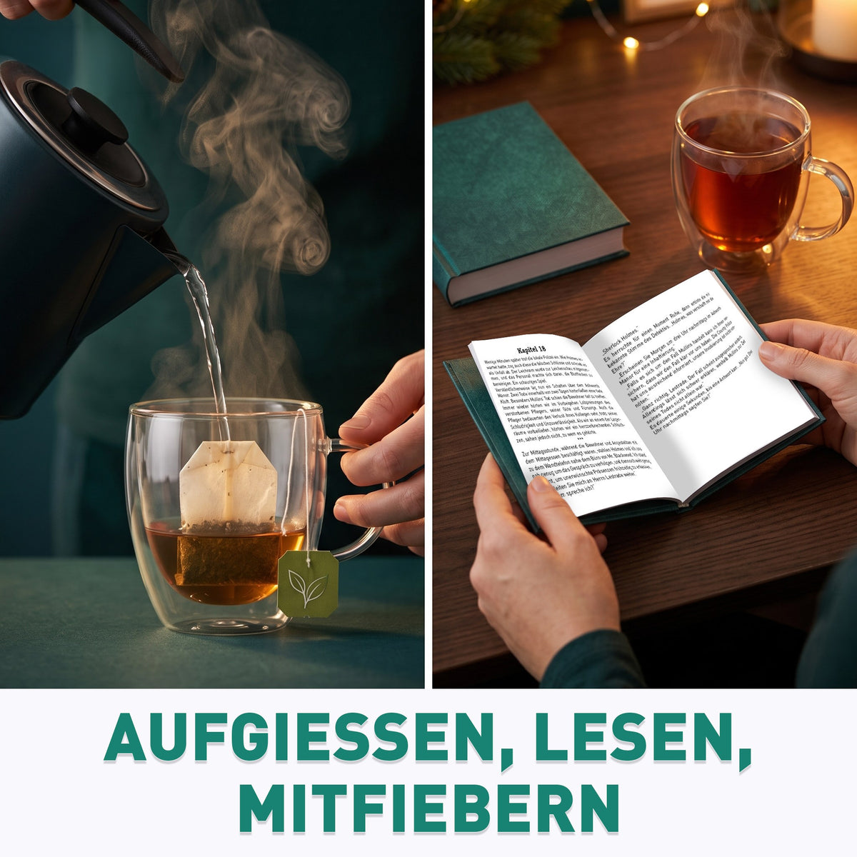 Krimi und Bio Tee Adventskalender