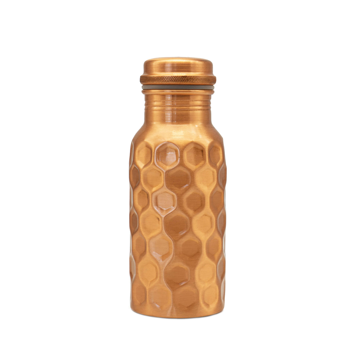 Kupferflasche Hammerschlag
