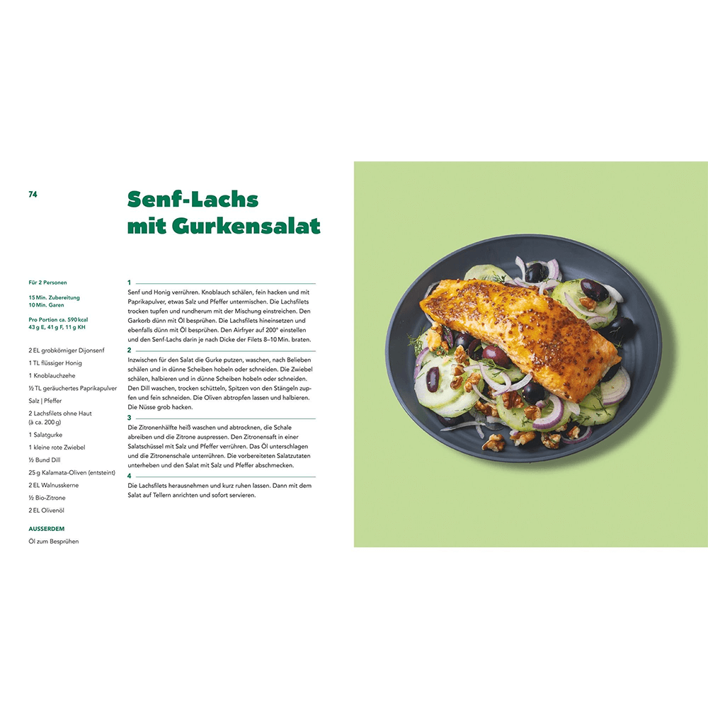 Lieblingsrezepte aus deinem Airfryer – High Protein
