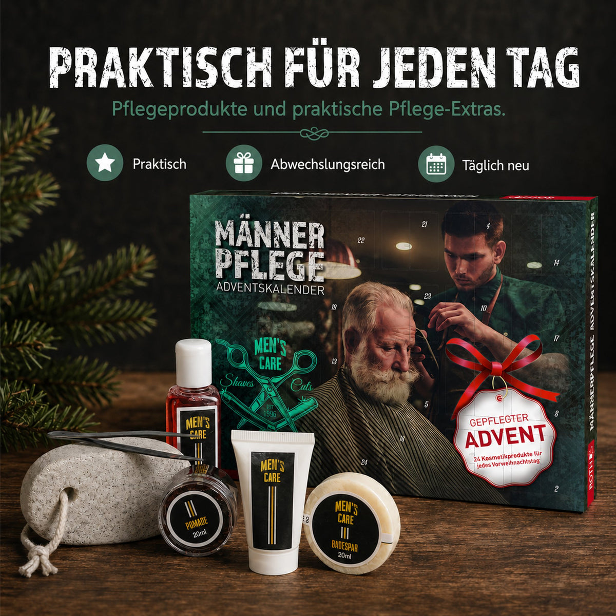 Männerpflege Adventskalender