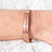 Magnetisches Kupferarmband mit Lotus