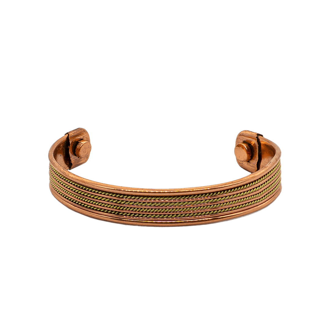 Magnetisches Kupferarmband 4 Kordeln