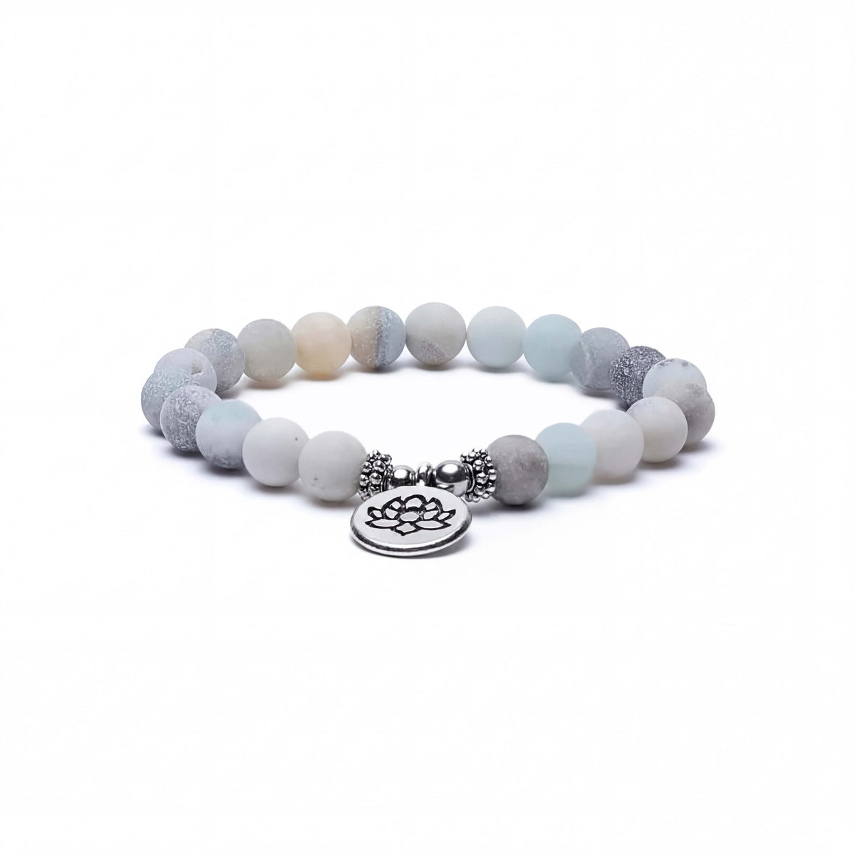 Mala Armband Amazonit mit Lotus
