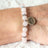 Mala Armband Rosenquarz mit Lotus
