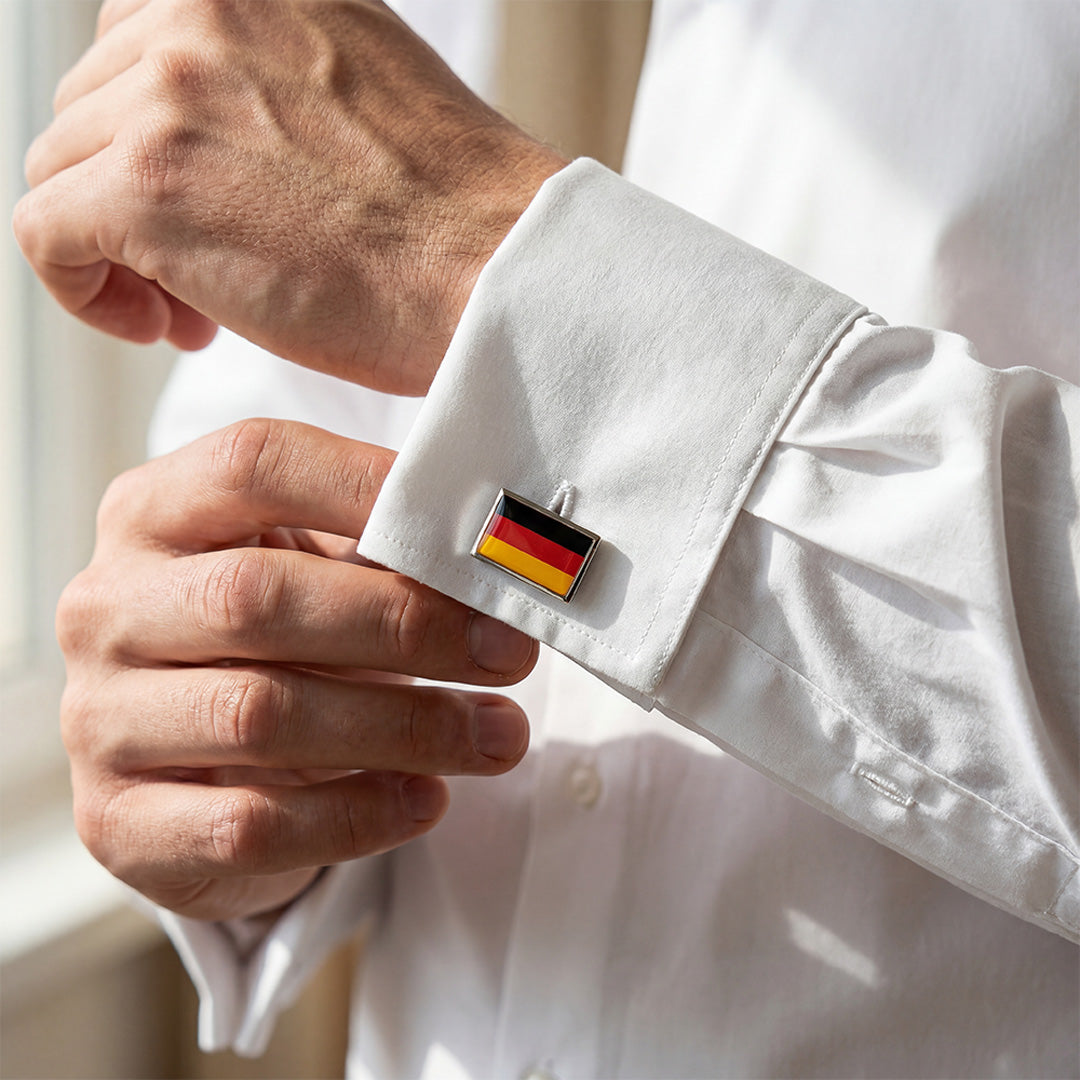 Hochwertige Manschettenknöpfe „Deutschland“