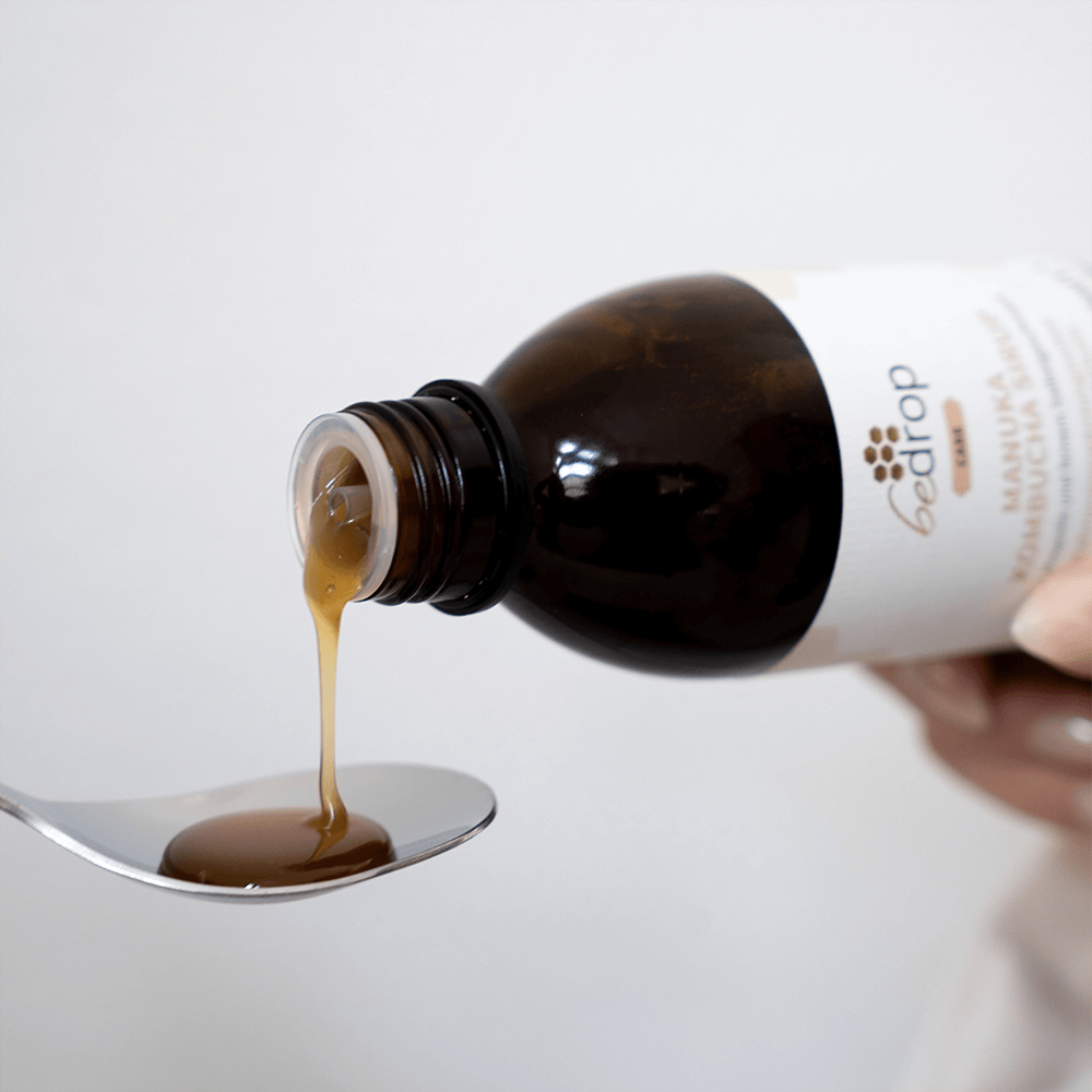 Manuka Kombucha Sirup mit Propolis und feinem Salbeigeschmack