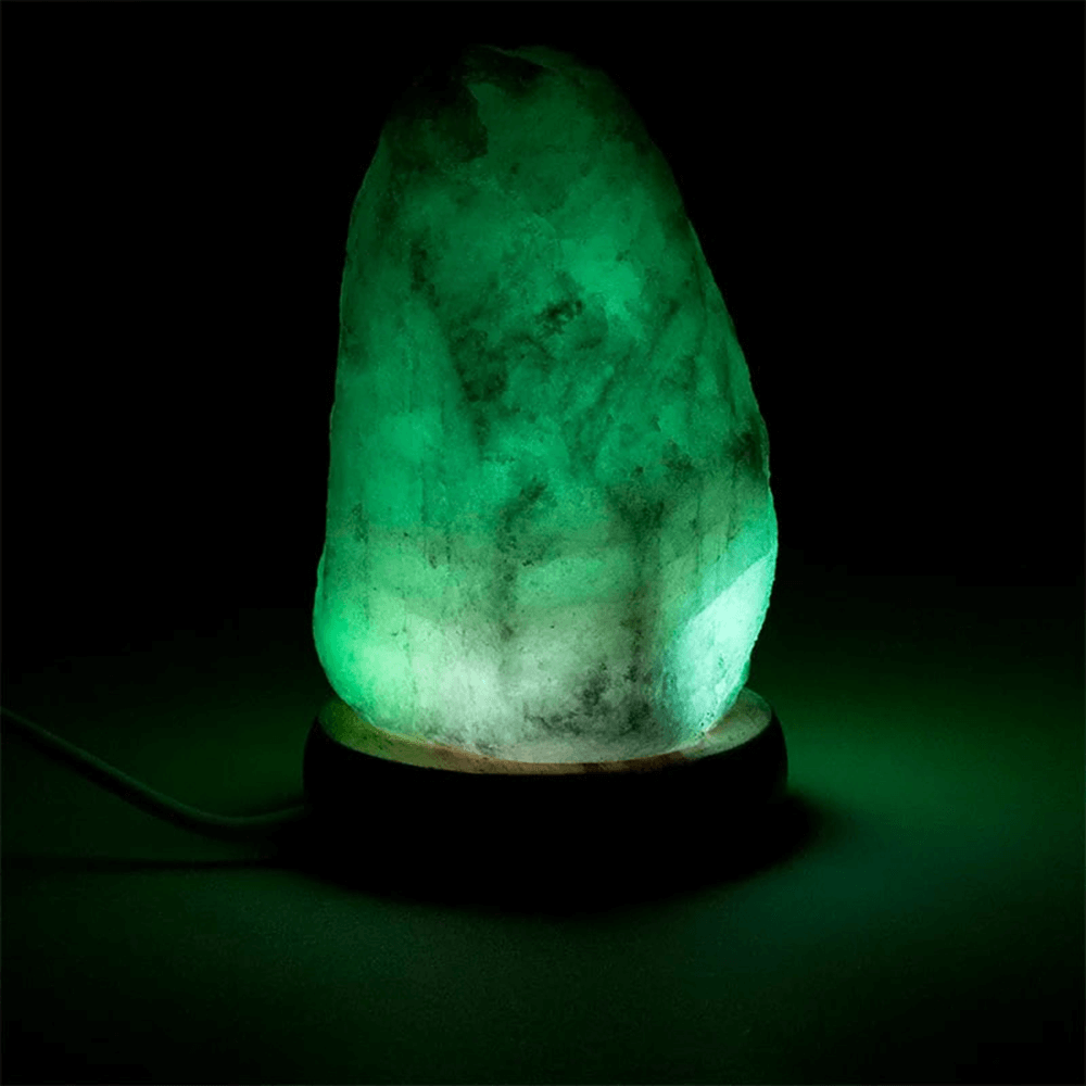 Mini Mood Salzlampe rauh