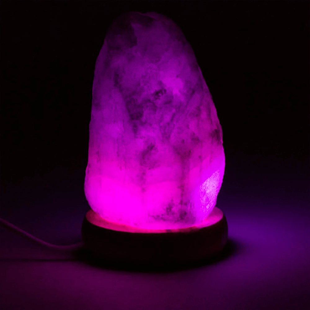 Mini Mood Salzlampe rauh
