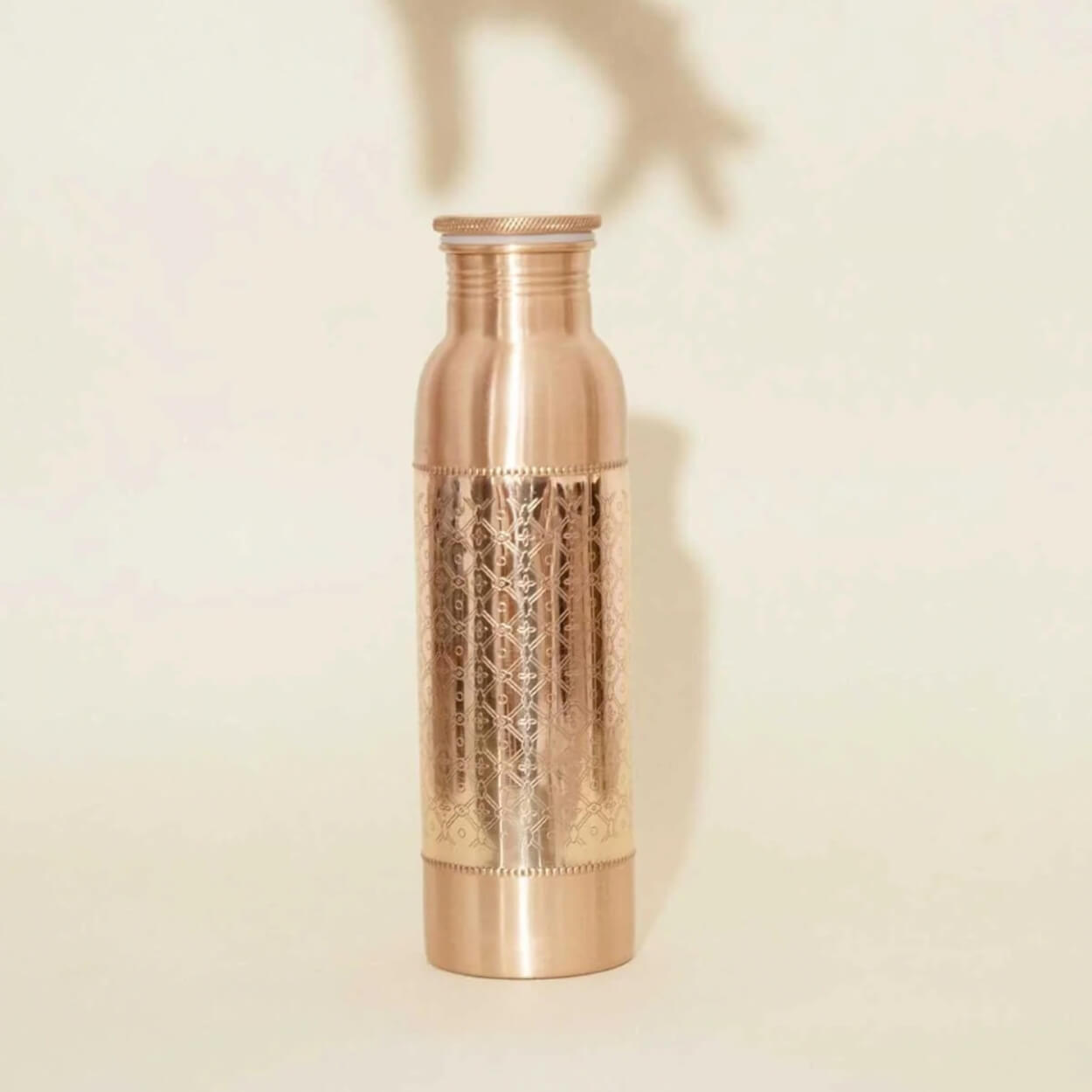 Kupferflasche mit Mosaik