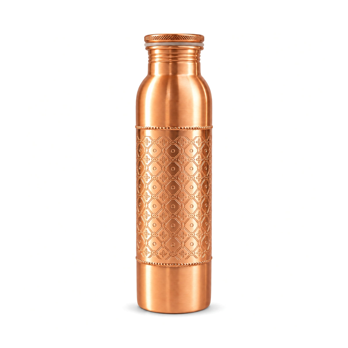 Kupferflasche mit Mosaik