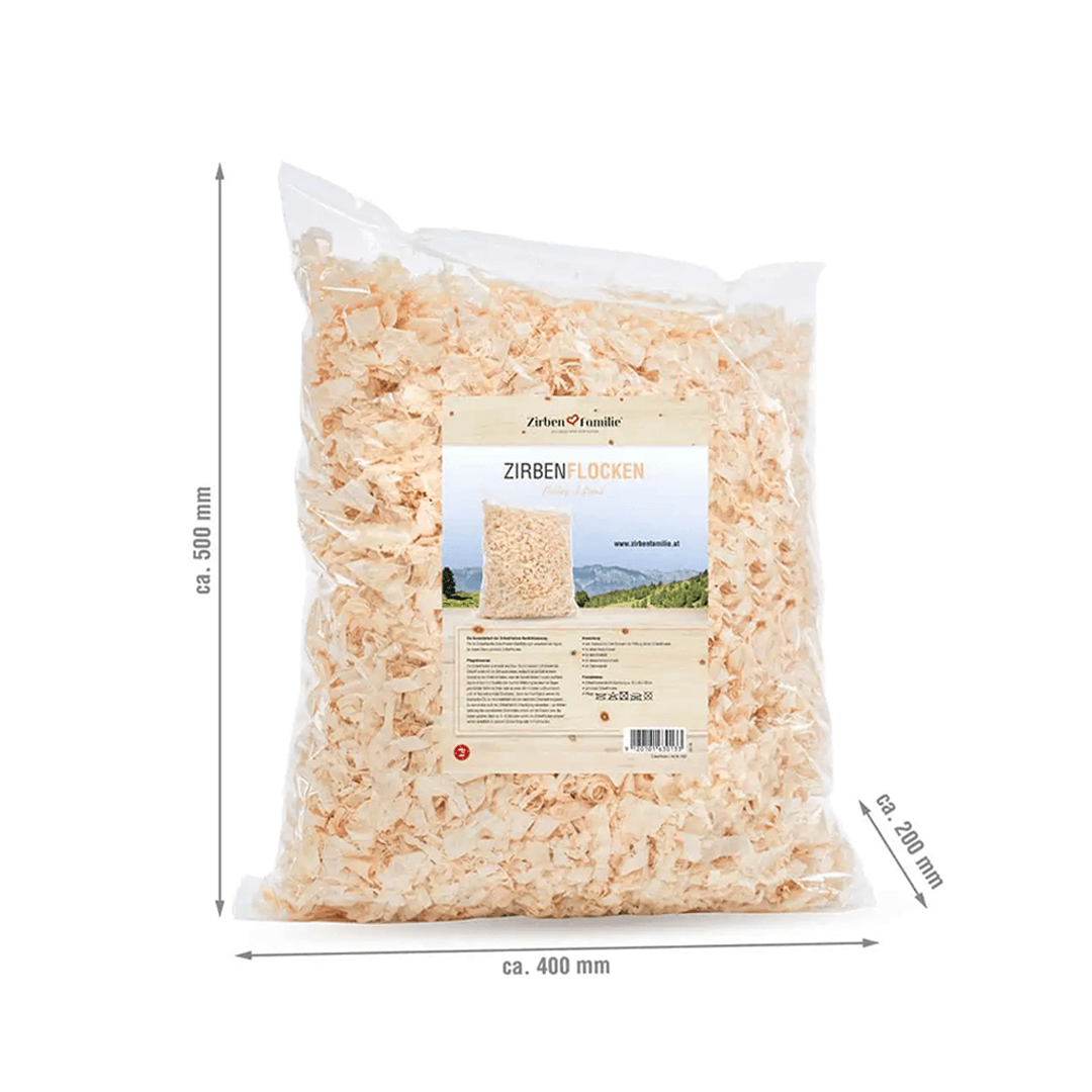 Nachfüllpackung Zirben Flocken