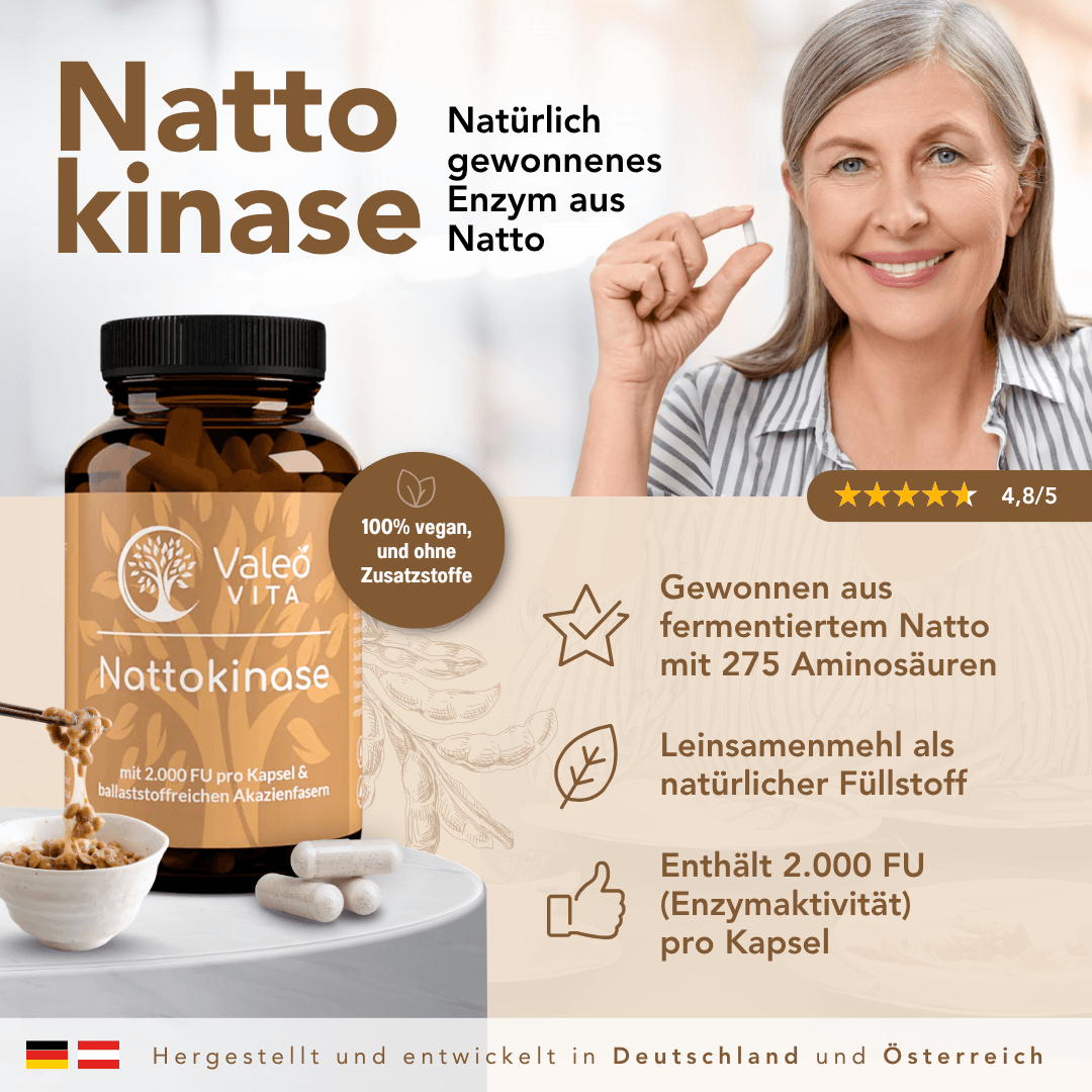 Nattokinase (120 Kapseln)