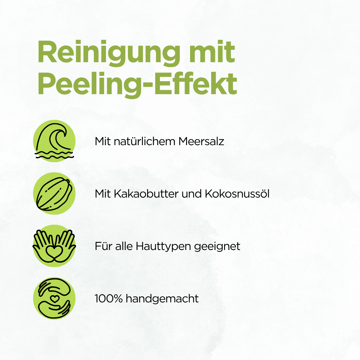 Natürliche Peelingseife Eukalyptus