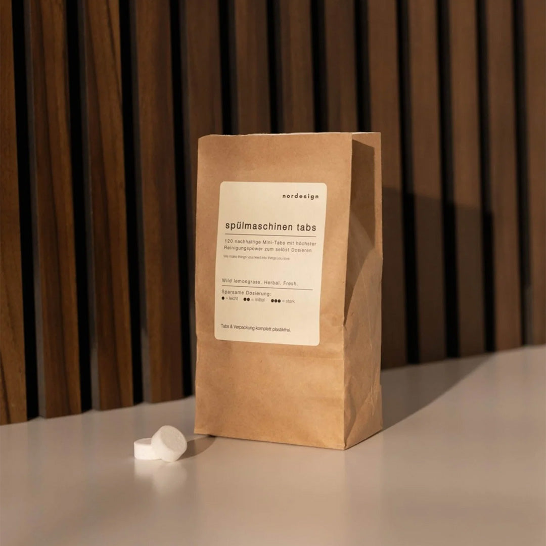 Plastikfreie Mini-Spülmaschinen-Tabs (120 Stück)