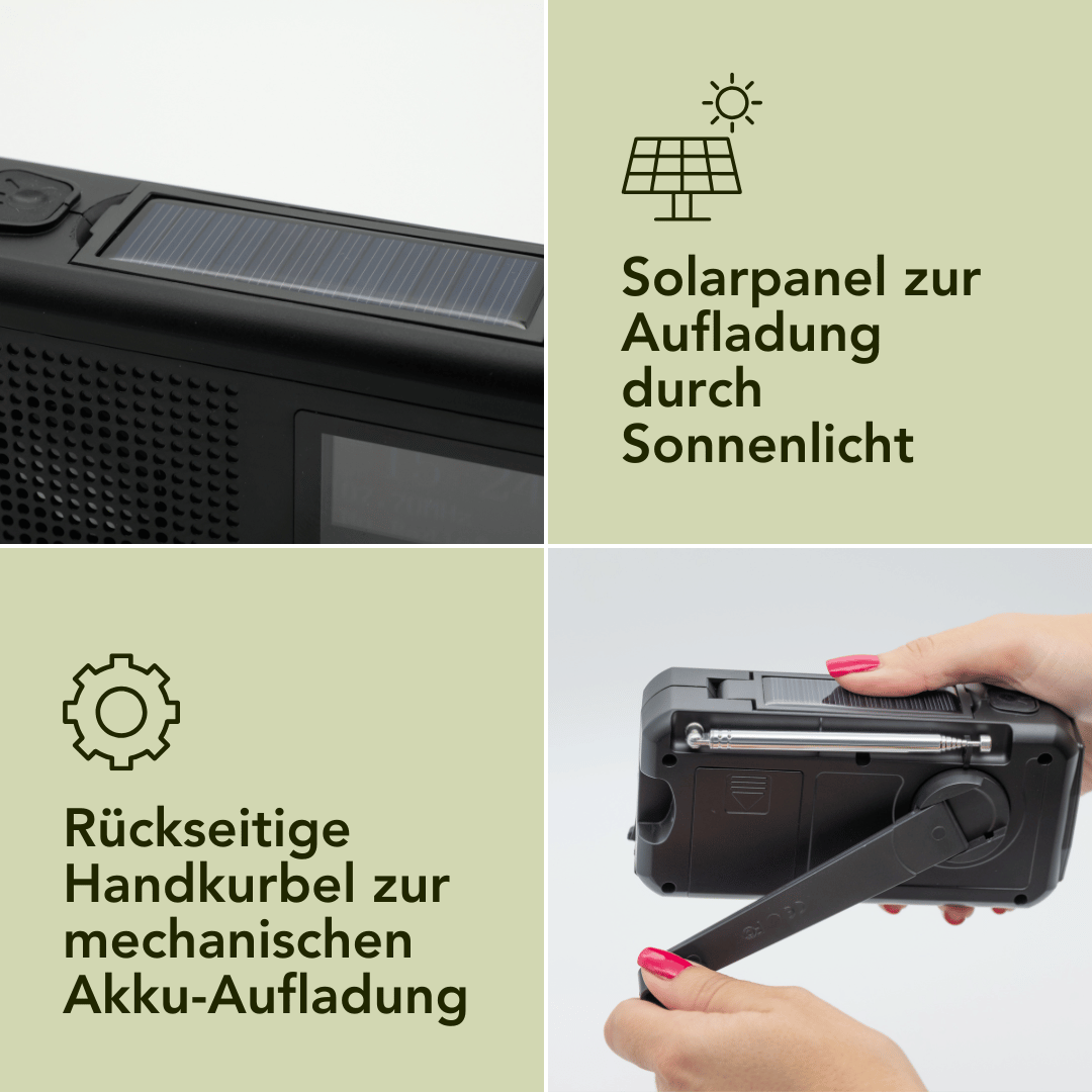 Notfallradio mit DAB+/FM
