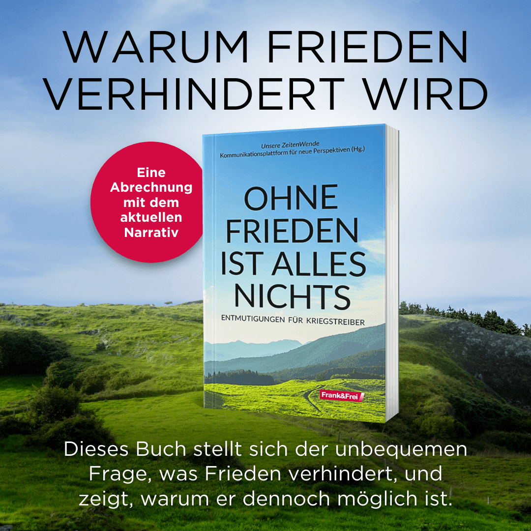 Ohne Frieden ist alles nichts