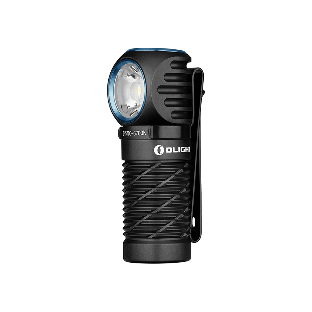 Olight Perun 2 Mini Stirnlampe und Winkeltaschenlampe