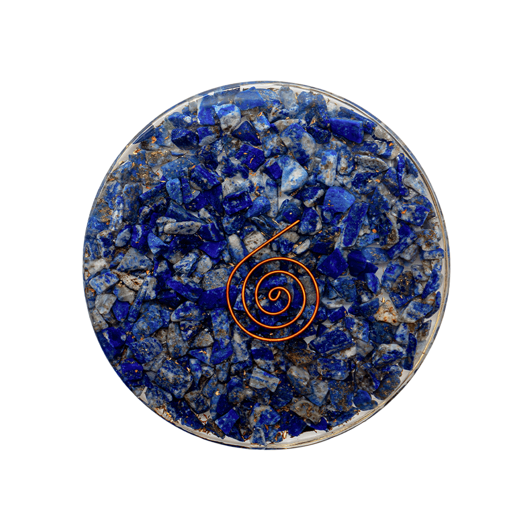 Orgon Untersetzer mit Lapislazuli