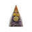 Orgonit Pyramide Amethyst Blume des Lebens