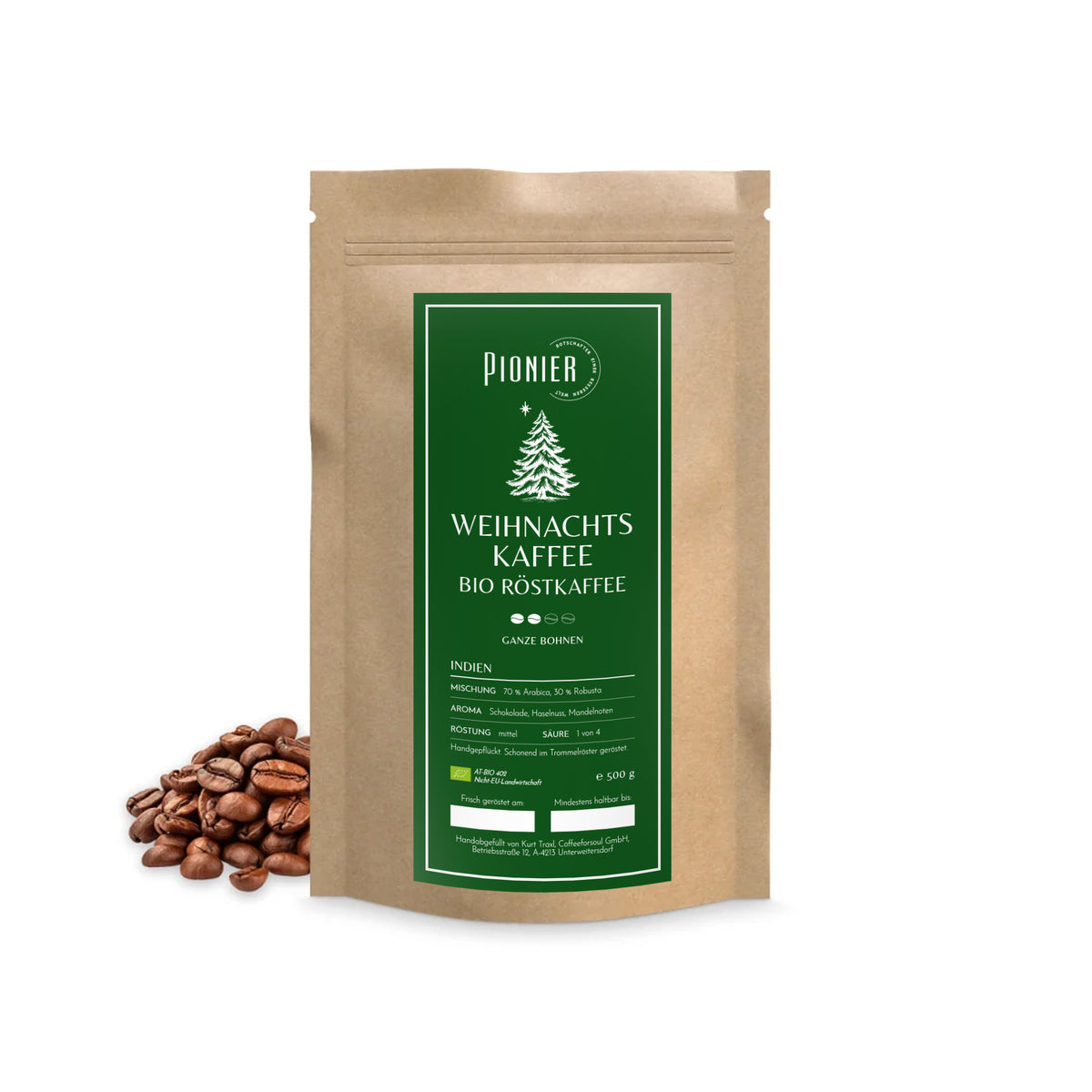 Bio Weihnachtskaffee