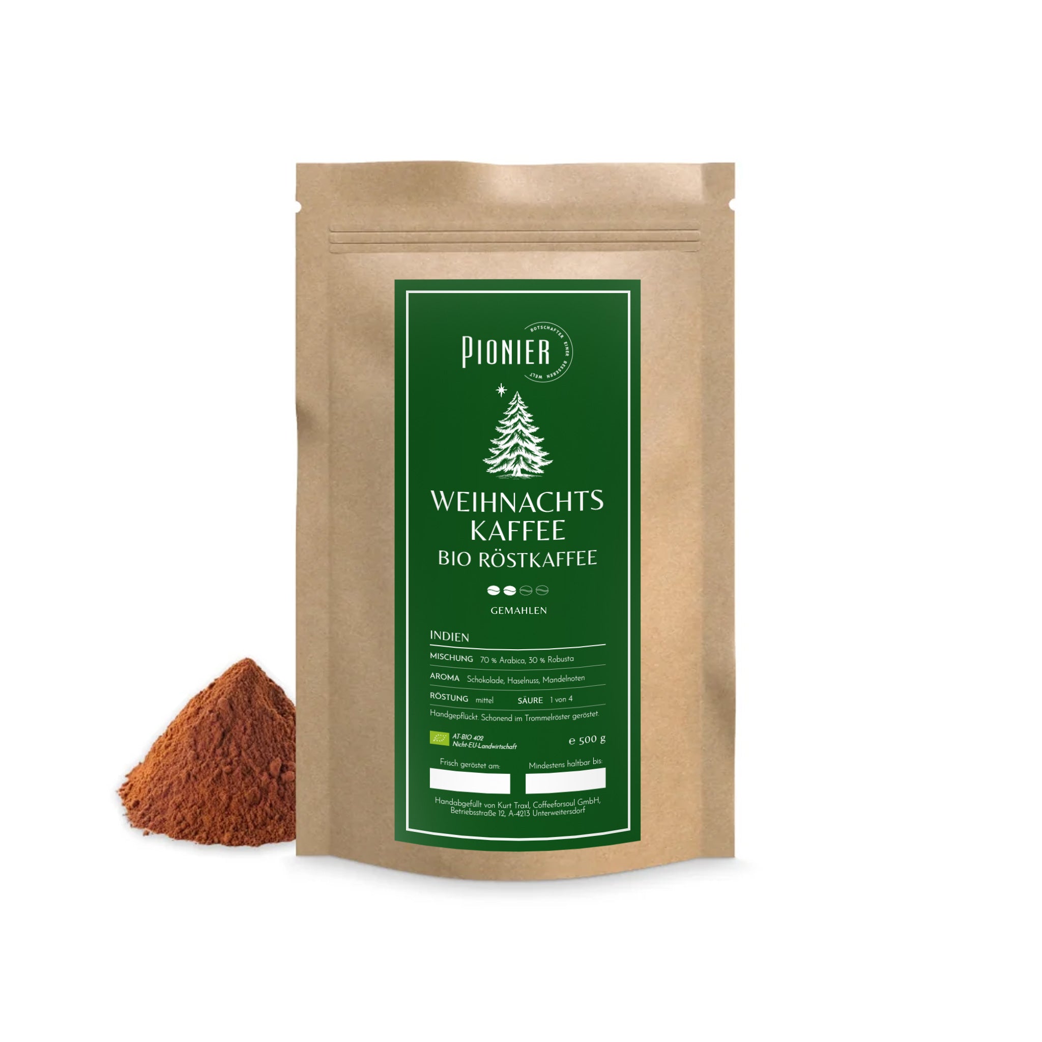 Bio Weihnachtskaffee