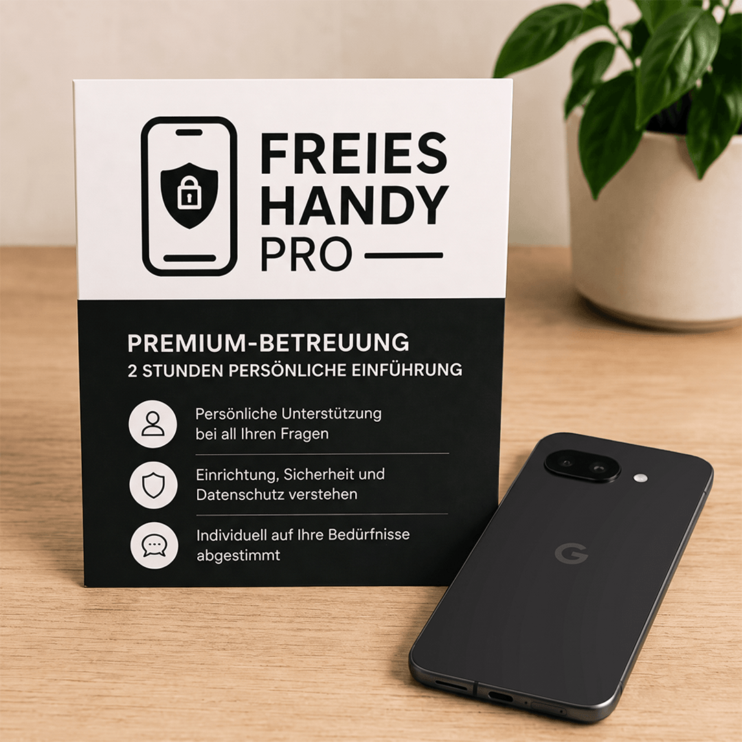 Premium-Betreuung für das Freie Handy Pro