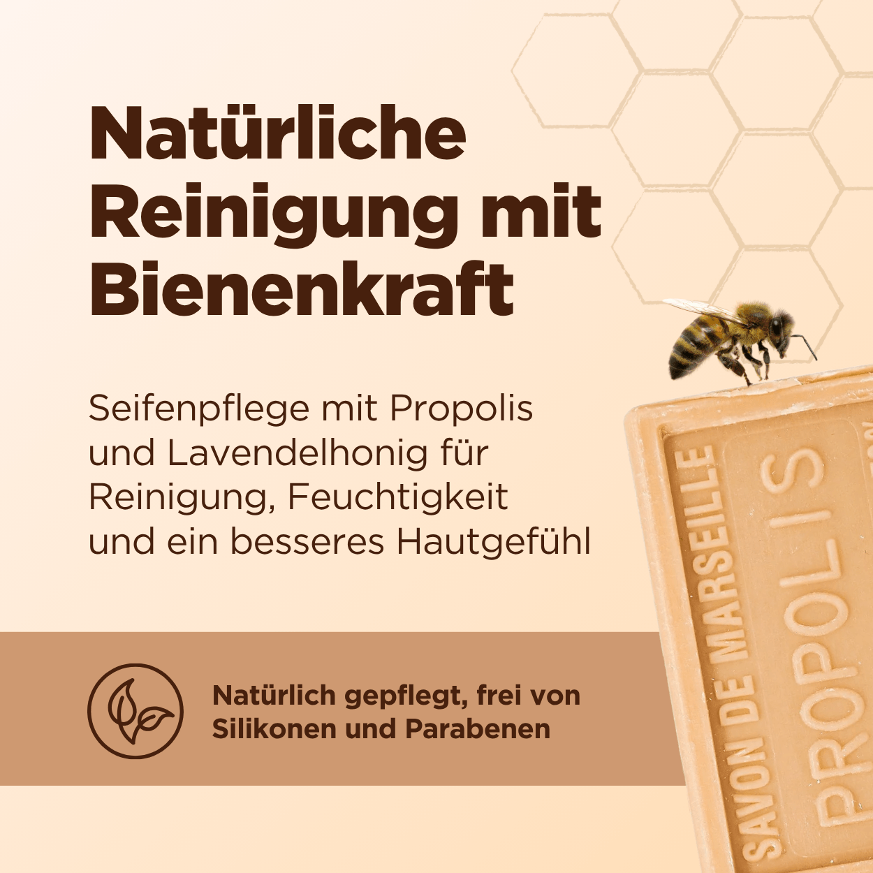 Propolis-Honig-Seife
